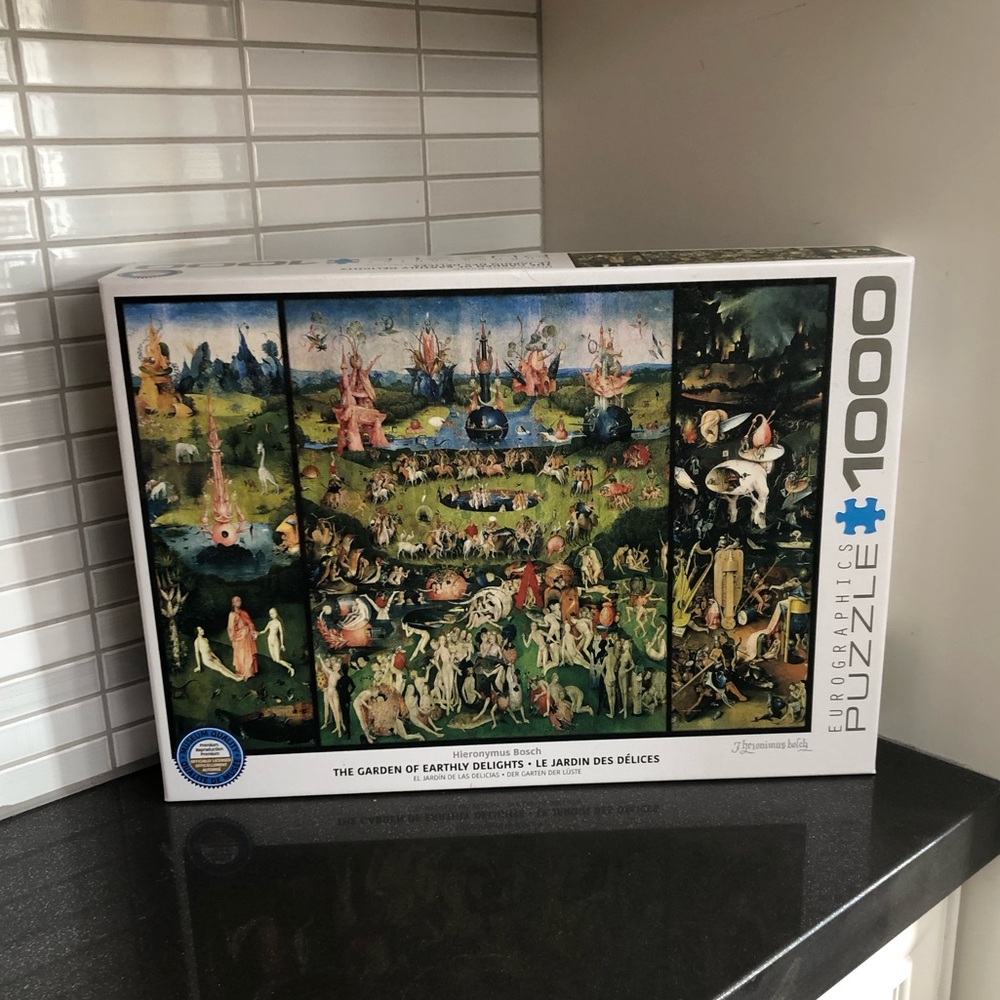 Eurographics The Garden of Earthly Delights 1000 piece puzzle